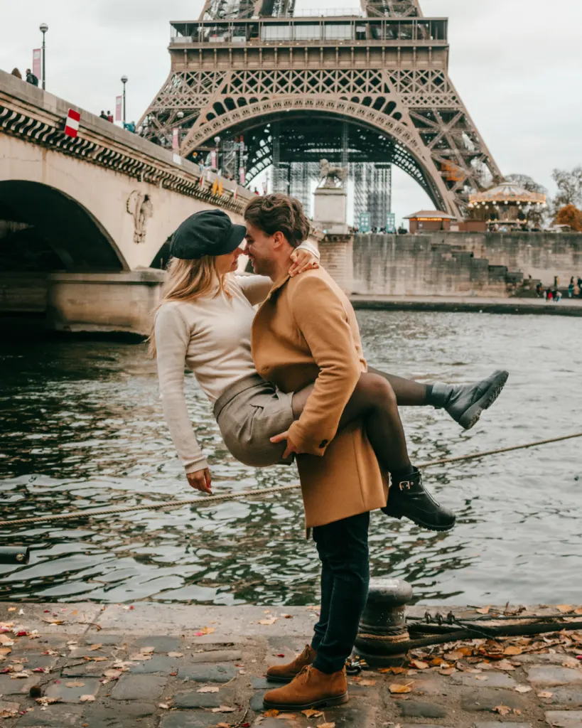 View over the Seine river in Paris