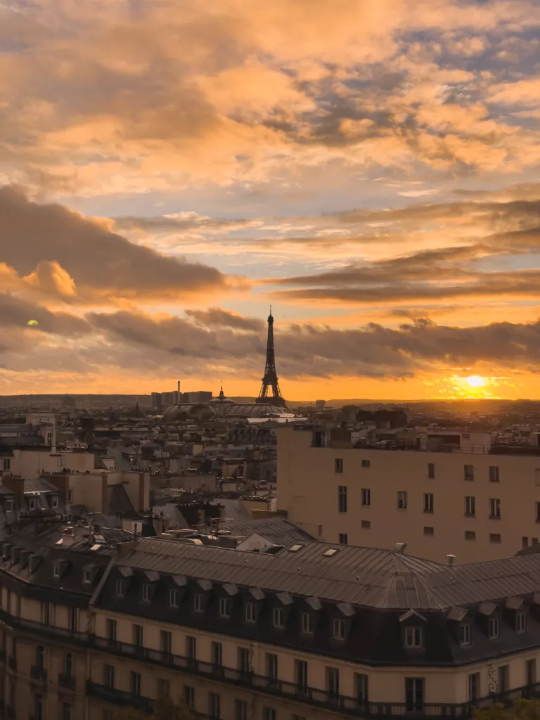 Photo from our walk near Galeries Lafayette in Paris