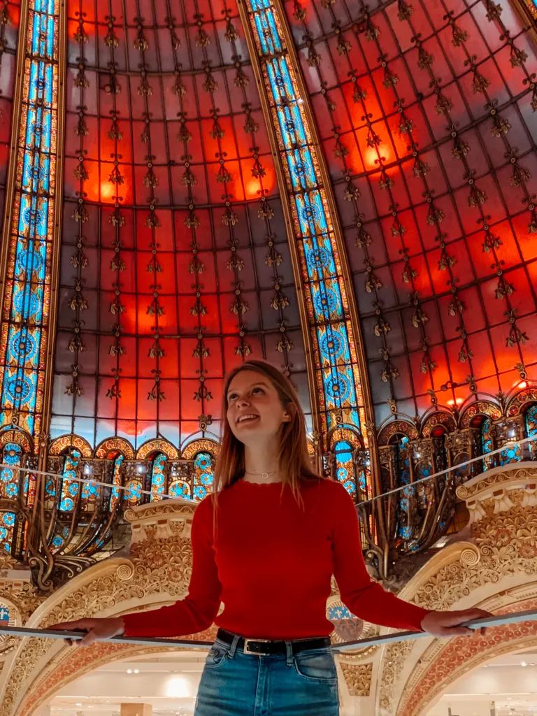 Another Paris photo from our Galeries Lafayette walk