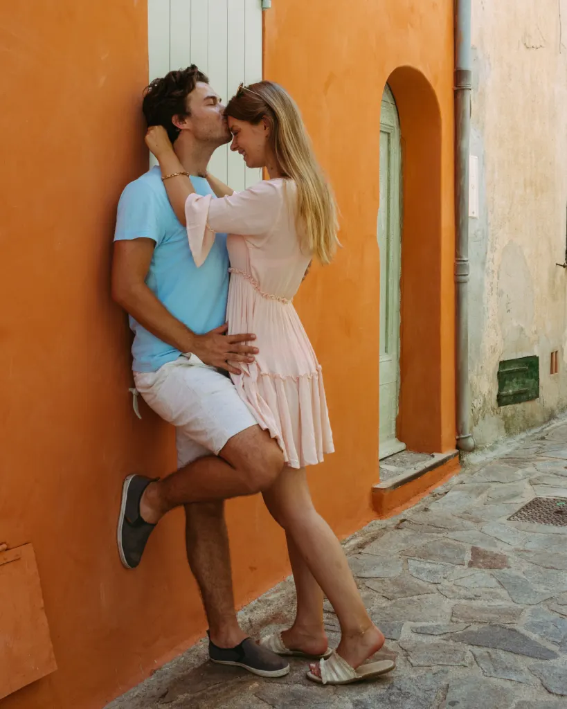 Lukas and Lore in Ramatuelle, Provence