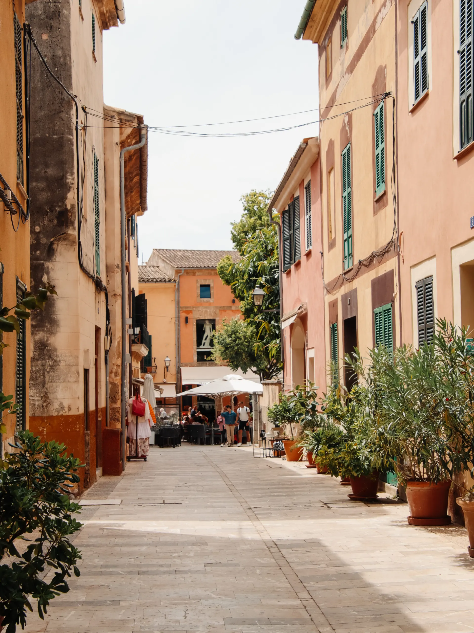 Alcudia old town streets