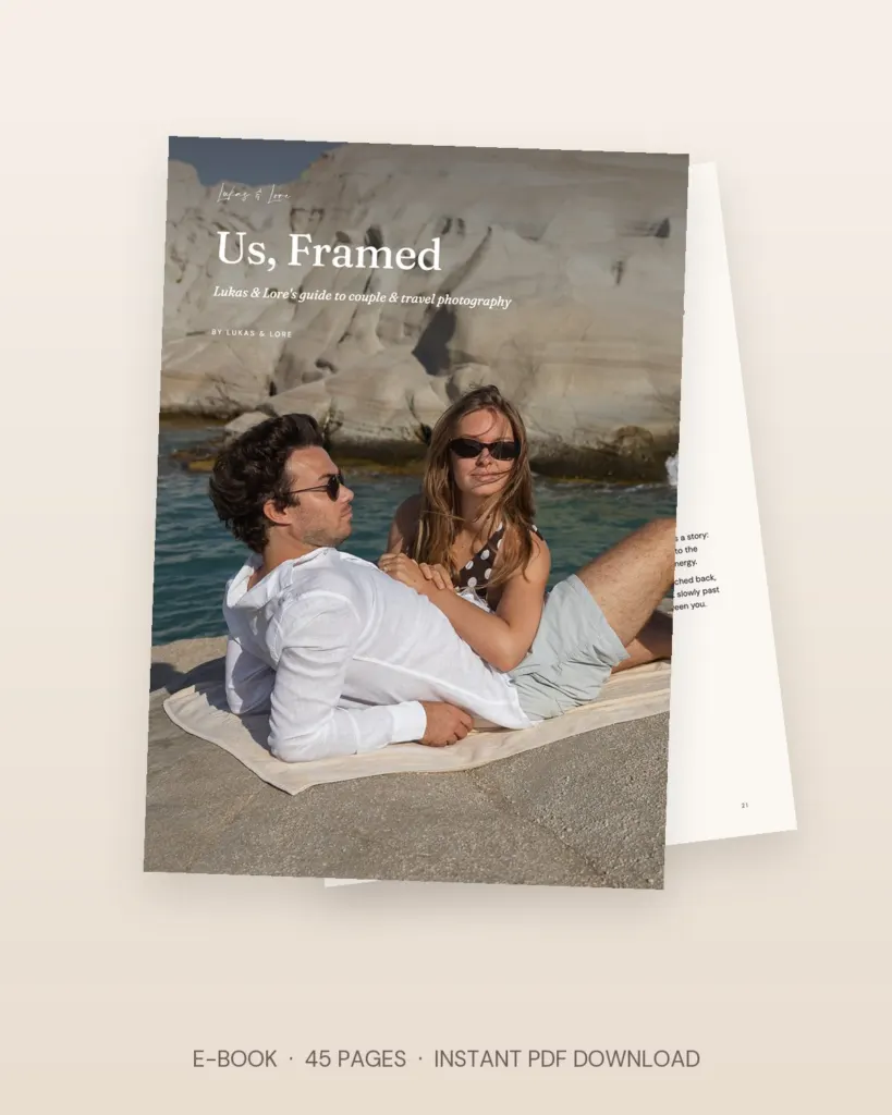 Us, Framed: our guide to couple & travel photography e-book by Lukas & Lore