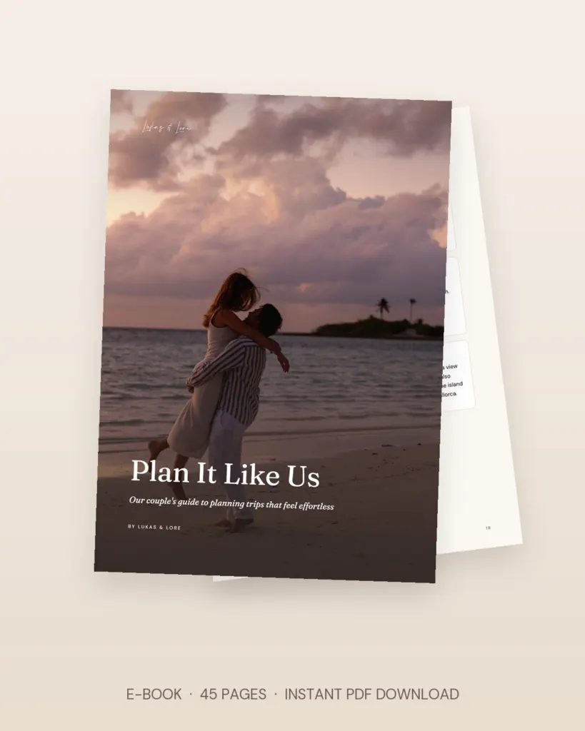Plan It Like Us: our couple's guide to effortless trips e-book by Lukas & Lore